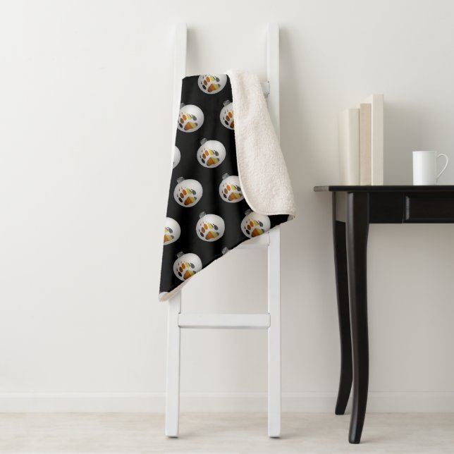 Bear Paw Ornament Sherpadecke (Beispiel)