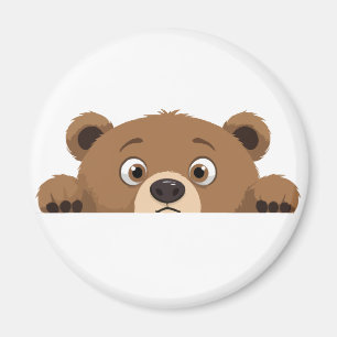 Bear Peking Niedlich Adorable Funny Animal Cartoon Magnet