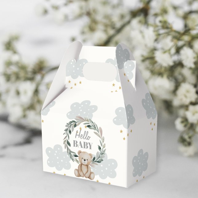 Bear Personalised Children’s Party Box Gift Bag Geschenkschachtel (Von Creator hochgeladen)