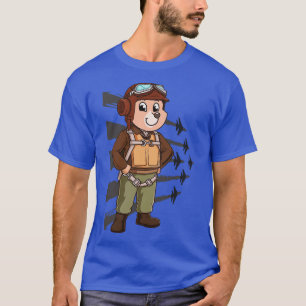 Bear Pilot Aviator T-Shirt