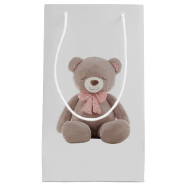 Bear Pink Cartoon Kleine Geschenktüte