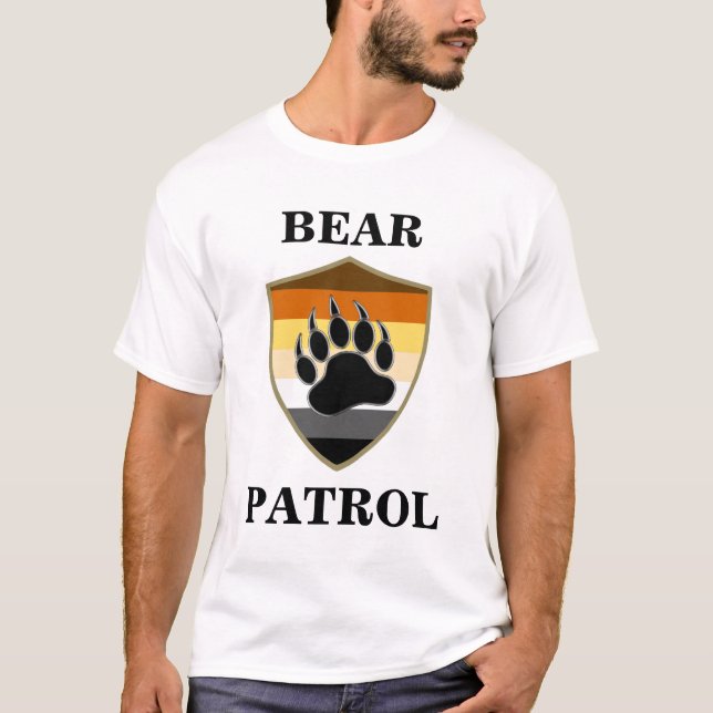 Bear Pride Bear Patrol T-Shirt (Vorderseite)