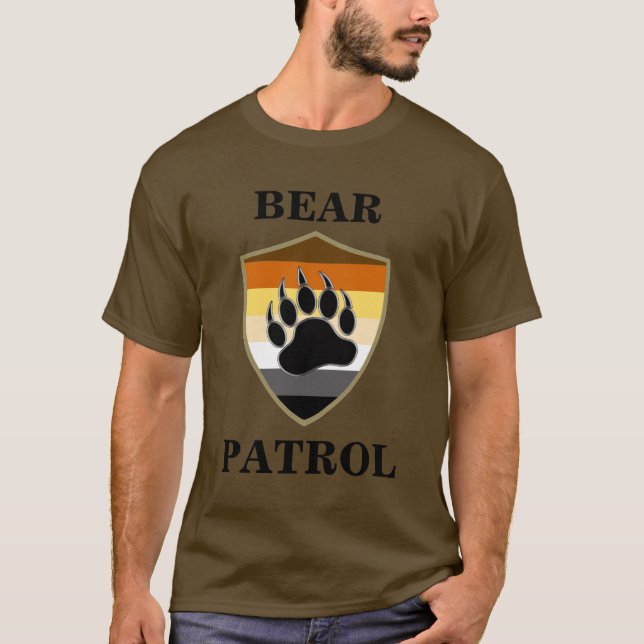 Bear Pride Bear Patrol T-Shirt (Vorderseite)