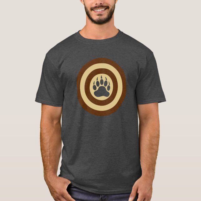 Bear Pride Bear Paw T-Shirt (Vorderseite)