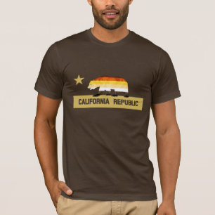Bear Pride Flag California Bear T-Shirt