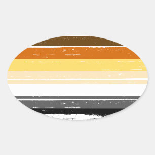 BEAR PRIDE INK BAR -.png Ovaler Aufkleber