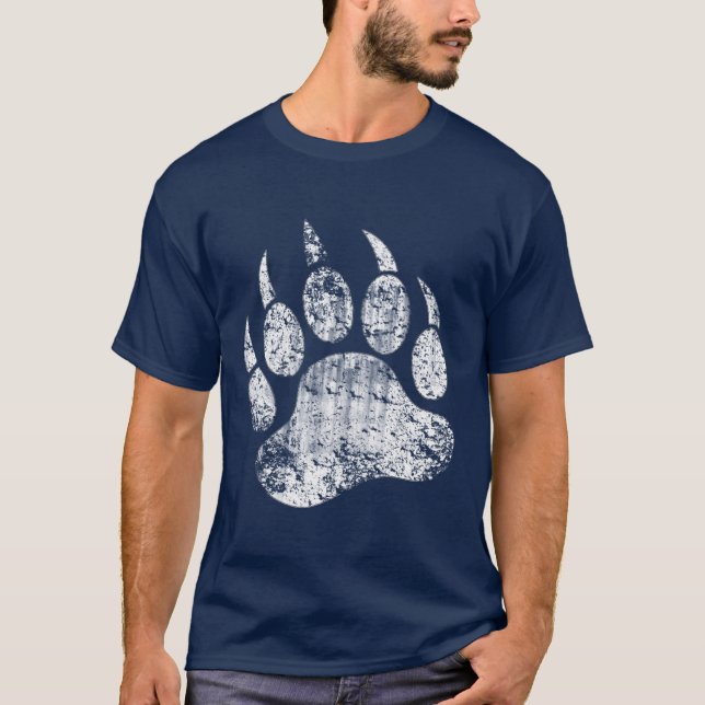Bear Pride Not Bear Paw T-Shirt (Vorderseite)