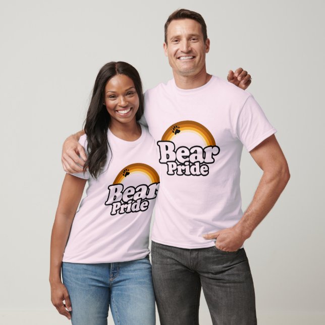 Bear Pride Rainbow Arc T-Shirt (Unisex)