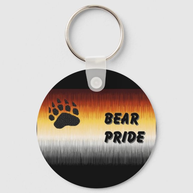 Bear Pride Schlüsselanhänger (Vorderseite)