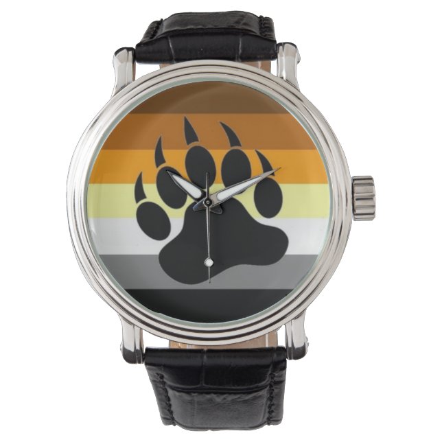 Bear Pride Watch Armbanduhr (Vorderseite)
