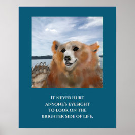 Bear Print, Value Poster Paper (Matte)