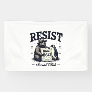 Bear Resist Protect National Park Anti Trump 8647 Banner