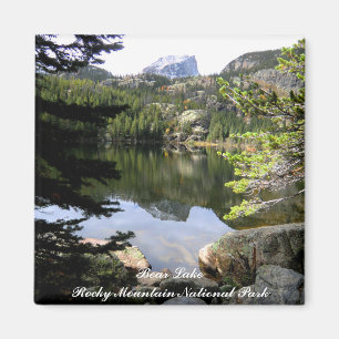 Bear See-Rocky Mountain Nationalpark-Magnet Magnet
