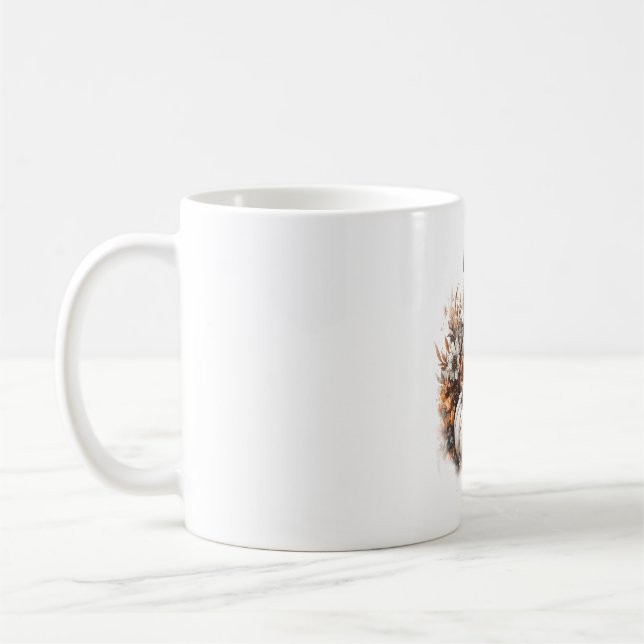 Bear Shirt Country Pumpkin Kaffeetasse (Links)