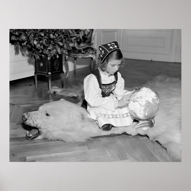 Bear Skin Rug, 1938 Poster (Vorne)