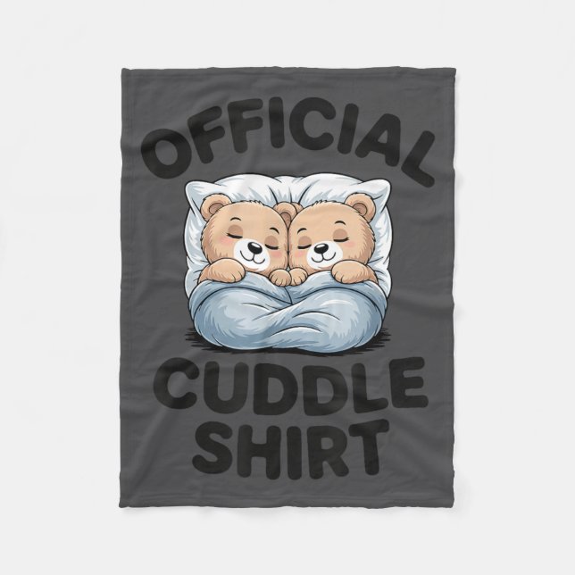 Bear Sleepwear Official Cuddle Teddy Fleecedecke (Vorderseite)