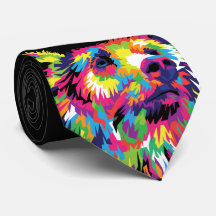 Bear Spirit Animal Pop Art