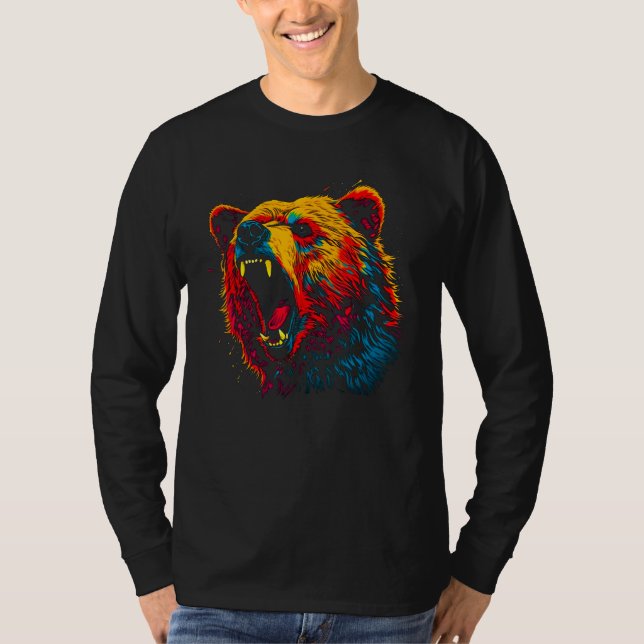 Bear Spirit Animal T-Shirt (Vorderseite)