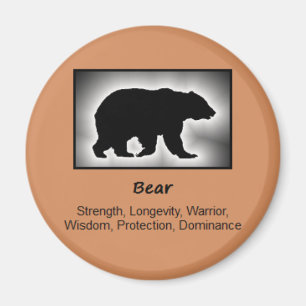 Bear Totem Animal Spirit Magnet