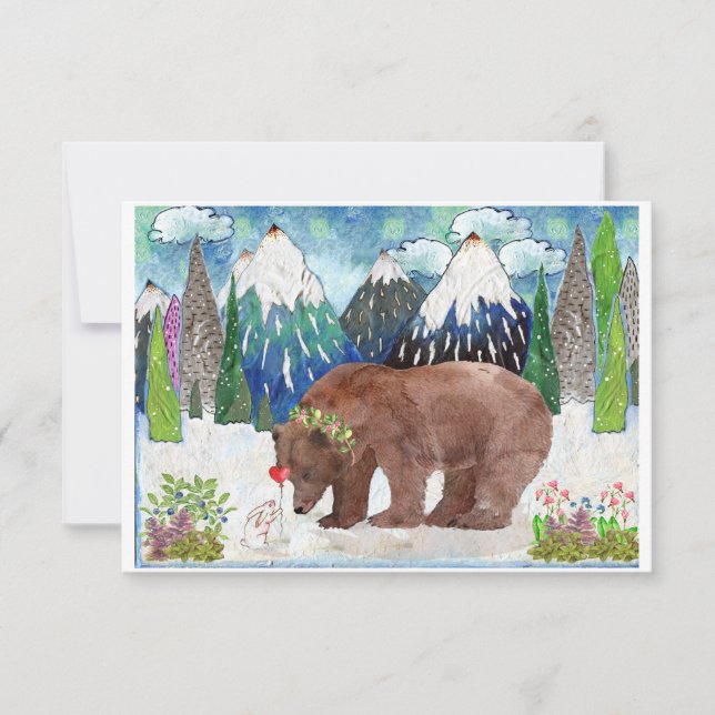 BEAR UND BUNNY VON TRISTAN BERLUND ANKÜNDIGUNG (Vorderseite)