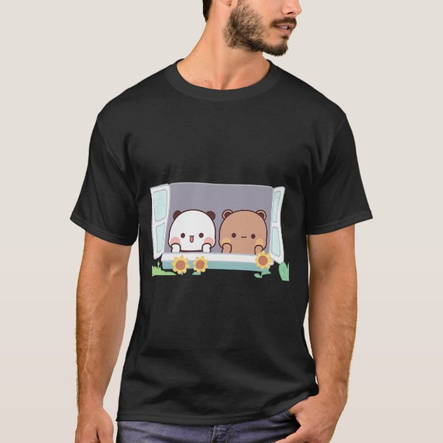 Bear und Panda Bubu Dudu Balloon T-Shirt (Vorderseite)