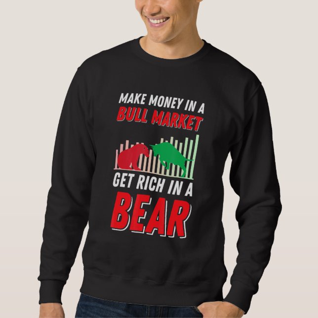 Bear Vs Bull Sweatshirt (Vorderseite)