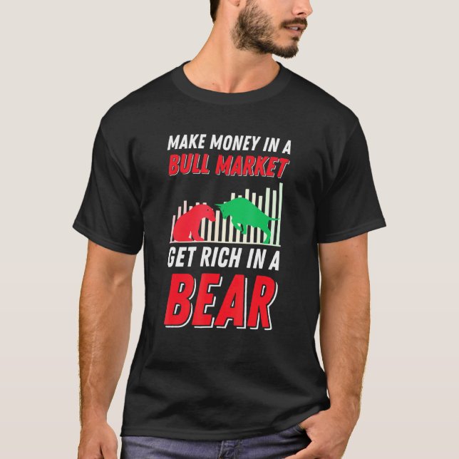 Bear Vs Bull T-Shirt (Vorderseite)