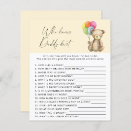 Bear - Wer kennt Papa am besten Spiel