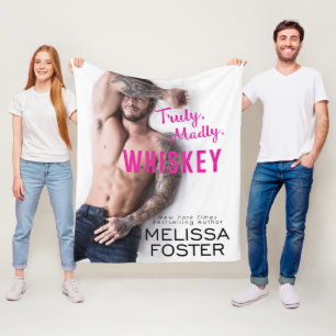 Bear Whiskey Blanket Fleecedecke