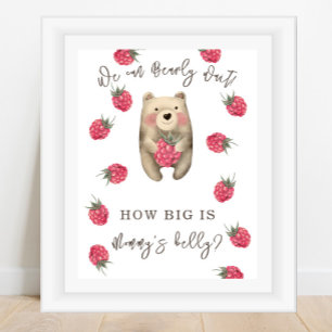 BEAR - Wie groß ist Mamas Bauch Poster