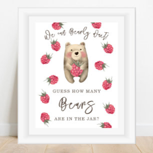 BEAR - Wie viele Bären sind im Glas Poster