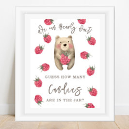 BEAR - Wie viele Bonbons sind im Glas? Poster