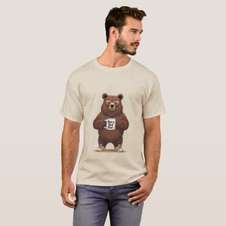 Bear y Best Vater Funny Bear T - Shirt
