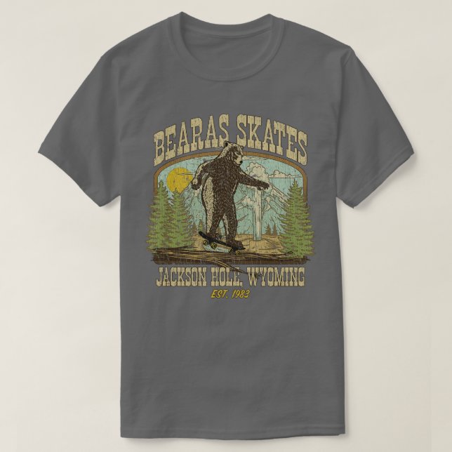 Bearas-Skate 1983 T-Shirt (Design vorne)