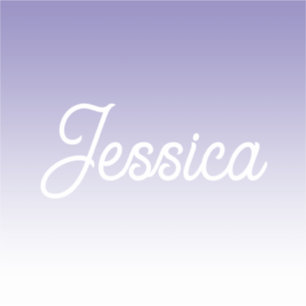 (Bearbeitbar) Lila FarbOmbre und Text Aufkleber