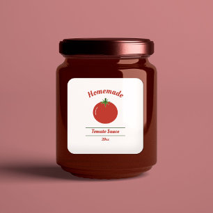 Bearbeitbare Aufkleber für Tomato Sauce