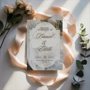 Bearbeitbare einfache Hochzeitseinladung Feiertagskarte