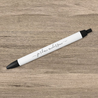 Bearbeitbare Farb-Calligrafie-Schrift personalisie Kugelschreiber