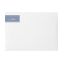 Bearbeitbare Farbe Dusty Blue Minimalistisches Des