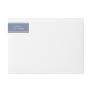 Bearbeitbare Farbe Dusty Blue Minimalistisches Des