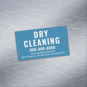 Bearbeitbare Farbtrockenreinigung Business Magnetk Magnetische Visitenkarte