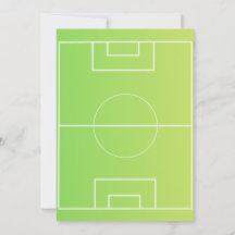 Bearbeitbare Fußball-Geburtstagseinladung
