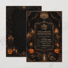 Bearbeitbare Halloween-Party-Einladung für das Spu Einladung