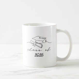 Bearbeitbare Klasse des [Jahr]-Abschlusses Kaffeetasse