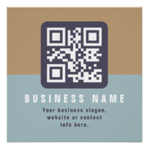 Bearbeitbare moderne QR-Code-Vorlage | Gedämpfte F