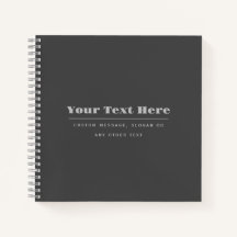 Bearbeitbare Retro-Modern-Textvorlage | Dunkelgrau