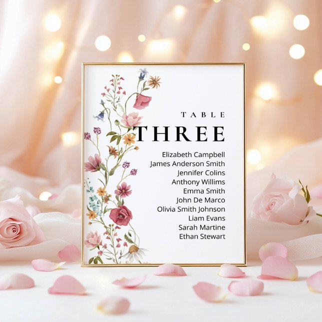 Bearbeitbare Tischnummer Drei Sitzreihen (Von Creator hochgeladen)