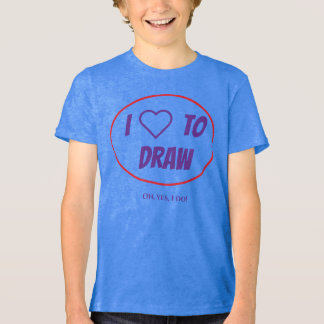 Bearbeitbare Typografie Tri-Blend Shirt