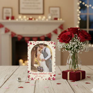 Bearbeitbare Valentinsfoto-Vorlage – Personalisier Feiertagskarte