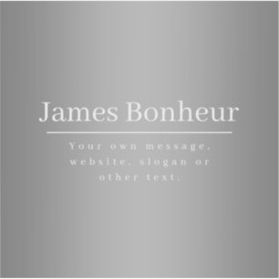 Bearbeitbare Werbevorlage für Unternehmen etc. Aufkleber